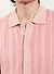 Striped Knitted Shirt | Percival x Ilaria | Pink