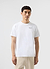 Bistro T Shirt | Embroidered Organic Cotton | White