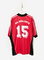 90s Vintage Shirt #46 | Percival x Classic Football Shirts | Red with Black