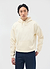 Perci Chainstitch Hoodie | Cotton | Ecru