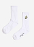 Bonsai Embroidered Socks | White