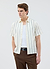 Cross Stitch Boxy Clerk Shirt | Ecru