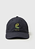 Nature Reserve Embroidered Cap | Cotton | Black