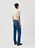 Men's Flatlock Ribbed T Shirt | Percival x Warren | Ecru Cream