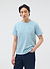Perci Chainstitch T Shirt | Organic Cotton | Light Blue