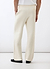 Chronicle Knitted Straight Leg Trackpant | Cotton | Ecru