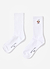 Ramen Embroidered Socks | White