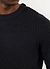 Waffle Jumper | Knitted | Black