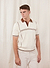 Baseline Knitted Polo | Prince x Percival | Ecru