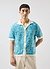 Farraris Negroni Knitted Shirt | Cotton | Blue with White