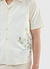 Cross Stitch Daisy Clerk Shirt | White