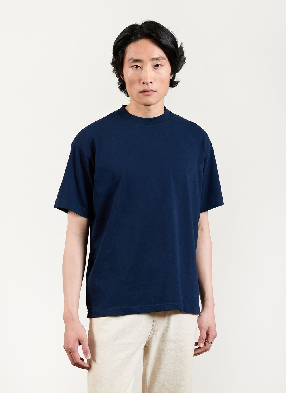 ENNOY 3PACK T-SHIRTS (NAVY) L XL ennoy 2Pack L/S T-Shirts Navy