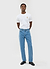 Straight Leg Denim Jeans | Cotton | Light Wash Blue