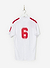 90s Puma Shirt #4 | Percival x Classic Football Shirts | White with Red