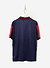 90s Adidas Shirt #50 | Percival x Classic Football Shirts | Blue with Red