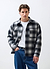 Check Overshirt | Grey