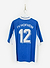 90s Adidas Shirt #20 | Percival x Classic Football Shirts | Blue with White