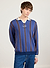 Import Knitted Football Shirt | Cotton | Blue