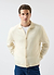 Archive Wool Knitted Collared Cardigan | Ecru Cream