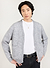 White Glove Knitted Cardigan | Mohair | Grey