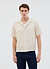 Elio Crochet Cuban Shirt | Ecru