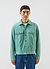 Suede Western Leather Jacket | Mint Green