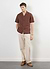 Short Sleeve Cuban Shirt | Linen | Espresso