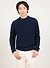 Raglan Crew Neck Jumper | Heavy Cotton | Navy