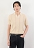 Genoa Knitted Polo | Cotton | Ecru