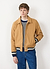 Varsity Bomber | Percival x Ilaria | Tan