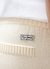Chronicle Knitted Straight Leg Trackpant | Cotton | Ecru