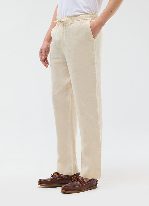 Linen Everyday Trousers | Stone
