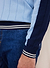 Point Long Sleeve Knit Polo | Prince x Percival | Sky
