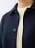 Heavy Wool Overshirt | Navy