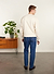 Auxiliary Sweatshirt 002 | Cotton | Ecru