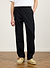 Artifact Relaxed Trousers | Cotton | Black