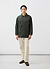 Men's Green Sherlock Short Trench Coat | Waterproof | Forest with Check