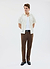 Cross Stitch Boxy Clerk Shirt | Ecru