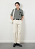 Casa Piccante Shirt | Knitted Cotton | Green Jacquard