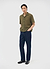 Palermo Crochet Cuban Shirt | Cotton | Olive Green