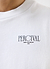Bistro T Shirt | Embroidered Organic Cotton | White