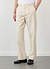 Program Pleated Trousers | Cotton | Ecru