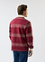 Editor Striped Rugby Polo | Cotton | Burgundy