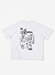 Apple a Day Oversized T Shirt | Percival x What Willy Cook | White