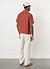 Short Sleeve Cuban Shirt | Linen | Rust
