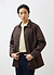 Men's Brown Sherlock Short Trench Coat | Waterproof | Espresso with Cinnamon