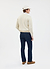 Bienvenue Knitted Crew Neck | Cotton | Ecru