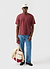 Perci Oversized T Shirt | Organic Cotton | Burgundy