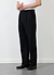 Program Pleated Trousers | Cotton | Black