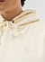 Perci Chainstitch Hoodie | Cotton | Ecru